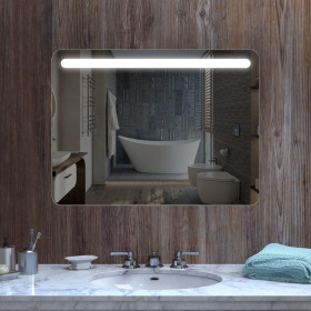 Зеркало с фронтальной LED-подсветкой RC-11 60x50 см (размер на выбор)