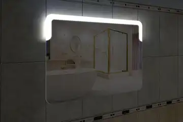 Фоновая подсветка зеркала с закругленными углами, вариант LPB-17 Фоновая подсветка зеркала с закругленными углами, вариант LPB-17